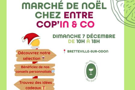 Marché de Noël chez Entre Cop'In & Co
