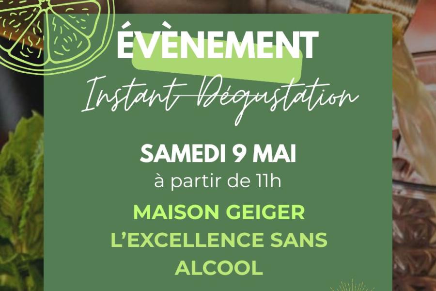 Samedi 9 Mai- Maison Geiger- dégustation gratuite - Au Plaisir des Sans, 42 rue Saint-Michel 14000 Caen