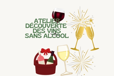 Atelier découverte des vins sans alcool- durée 1h - 15€