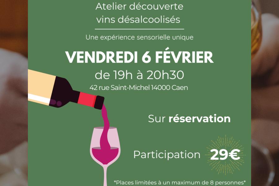 Atelier et dégustations vins - 42 rue saint michel-Caen