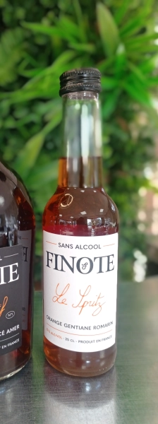 Apéritif Spritz Finote disponible dans notre cave sans alcool à Caen