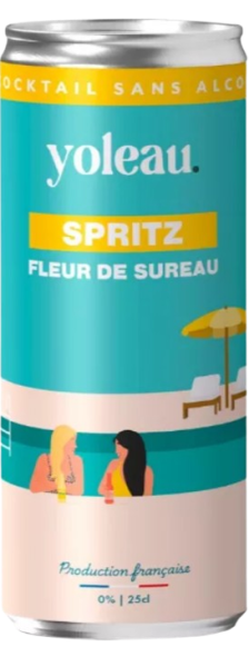 Yoleau - Spritz sans alcool 0,0% fleur de sureau