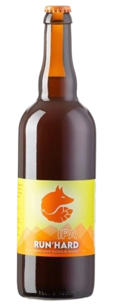 RUN'HARD IPA disponible dans notre cave sans alcool à Caen